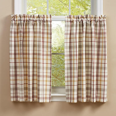 Kingswood Tier Pair Curtains - 72x36 Park Designs - The Fox Decor